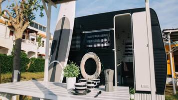 Rumah Klasik, 1 kamar tidur | Balkon