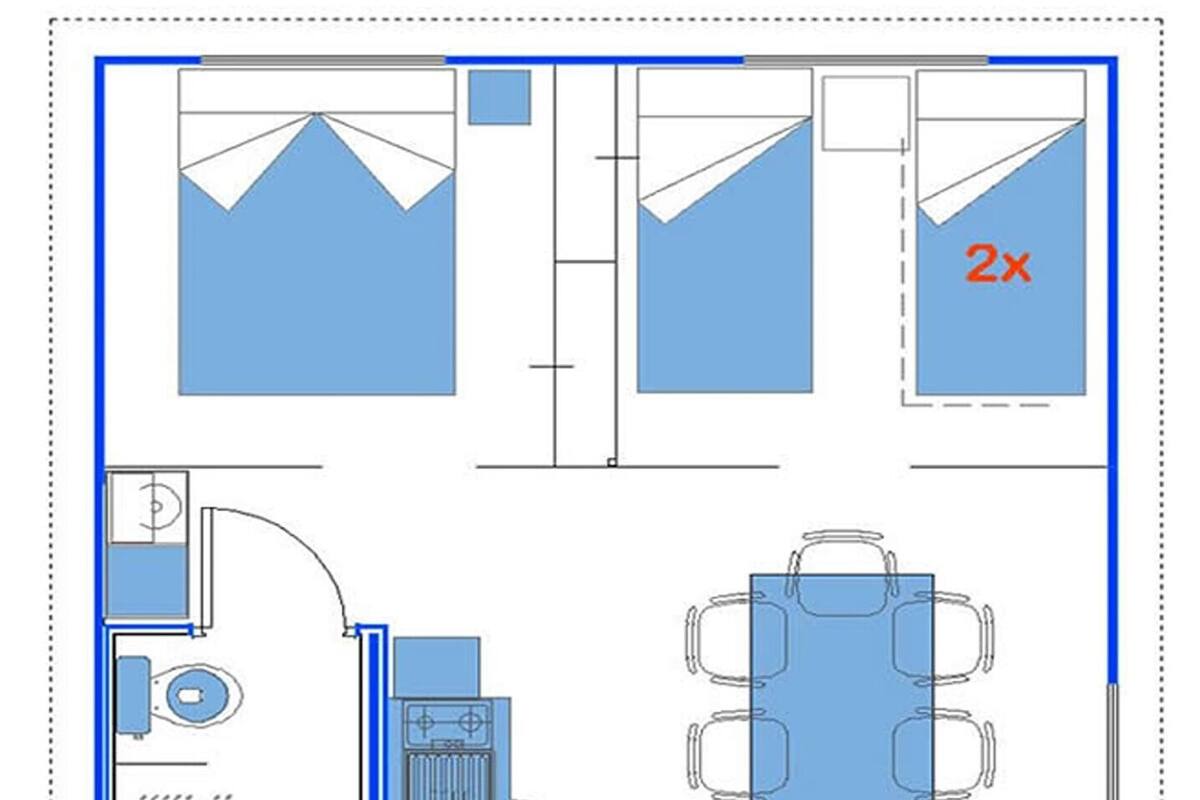 Deluxe-Haus, 2 Schlafzimmer | Rezeption