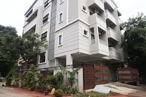 Façade de l’hébergement