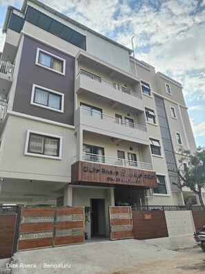 Façade de l’hébergement