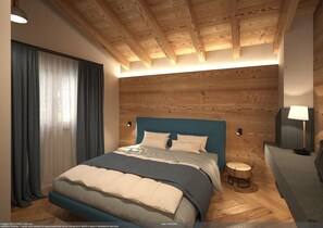 1 bedroom, bed sheets