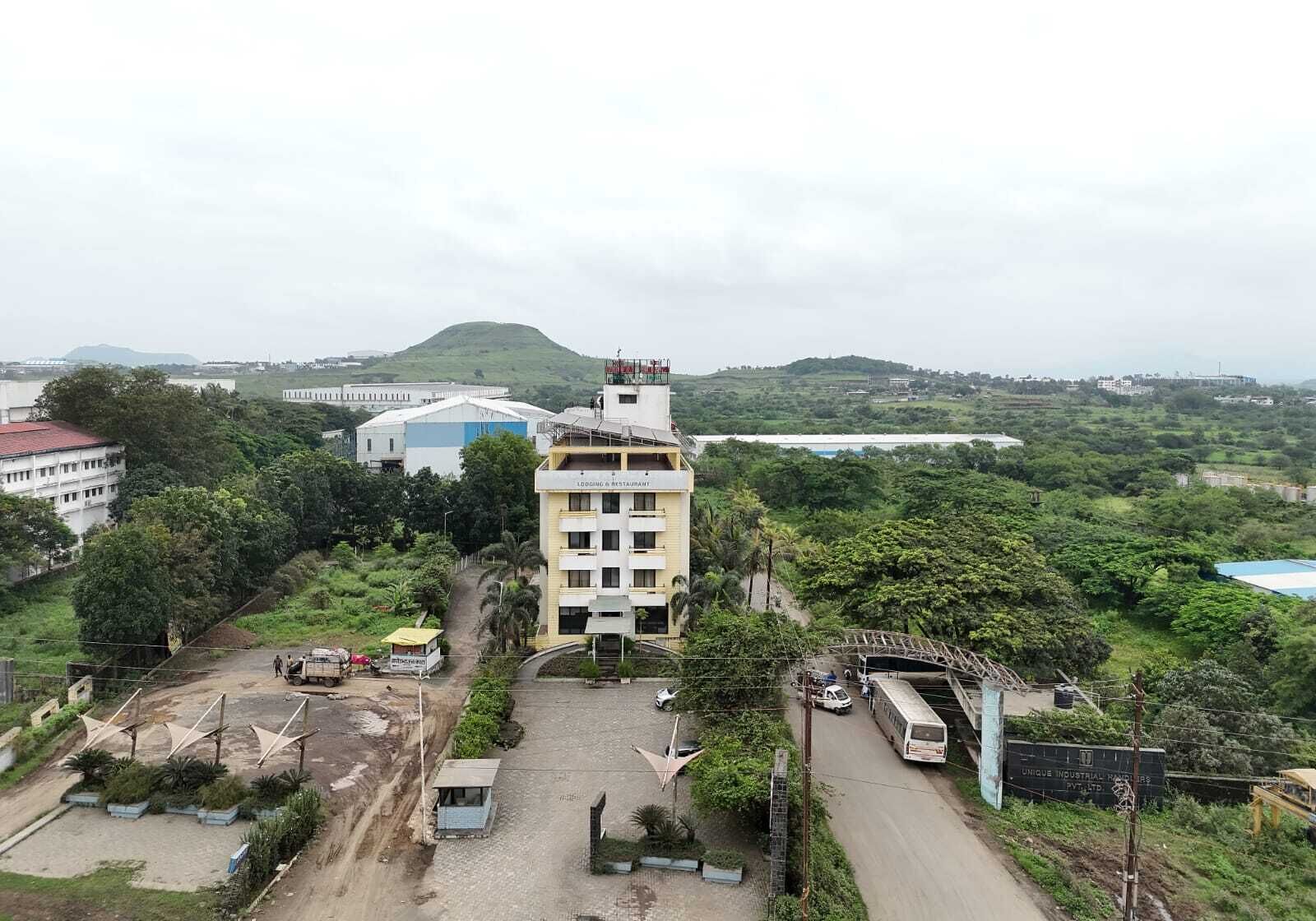 Fachada da propriedade