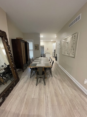 Dining - Spacious 4-bedroom townhome in delightful Allentown with AC, WiFi (Allentown)