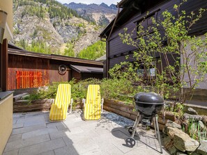 Terrace/patio - Nice apartment near the ski bus to Sölden (Huben)