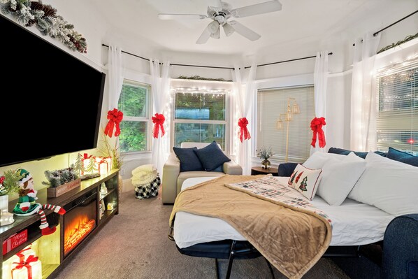 1 Schlafzimmer, Bügeleisen/Bügelbrett, kostenloses WLAN, Bettwäsche