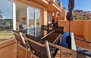Outdoor dining - Beautiful apartment in Torrepacheco (Torrepacheco)