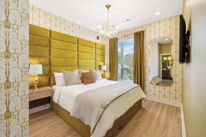 3 室のベッドルーム、デスク、アイロン / アイロン台、WiFi