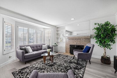 Charming 3-bedroom house in lovely South San Francisco with WiFi, AC