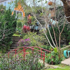 Overnattingsstedets uteområder