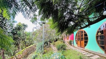 1 habitación, caja de seguridad en la habitación y escritorio