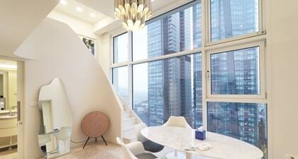Raum Penthouse - Luxury 2-Bedroom Penthouse in fabulous Seoul with a great view!