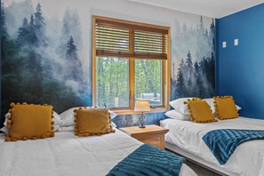 5 chambres, fer et planche à repasser, Wi-Fi, draps fournis