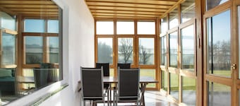 Holiday Apartment "Pur Wohnen - West" with Shared Garden, Balcony & Wi-Fi