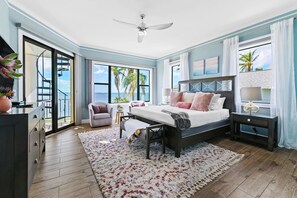 5 bedrooms, desk, iron/ironing board, travel crib