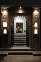 Entrada de la propiedad