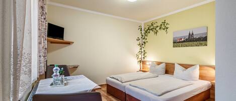 1 Schlafzimmer, kostenloses WLAN, Bettwäsche