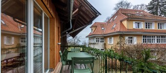 Vacation home 'Maisonette 1c' with mountain view, private balcony and Wi-Fi