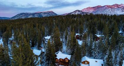 Open Interiors, Deck & Fireplace in Spacious Tahoe Cabin | Cherry Hills