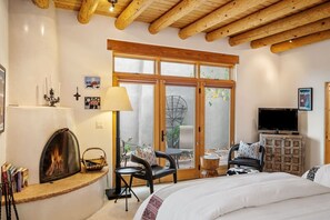 2 soverom, strykejern/-brett, reiseseng for barn og wi-fi (inkludert)