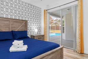 4 habitaciones, tabla de planchar con plancha, cuna de viaje y wifi 