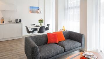 Appartement, 1 slaapkamer, niet-roken, keuken | Woonruimte