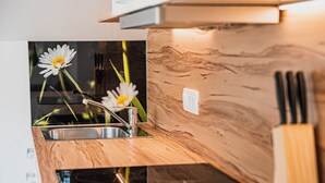 Apartment (Classic Two Bedroom Apartment with te) | Private kitchen - Idyllic and Charming Apartments With Terrace (Preddvor)