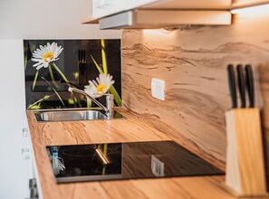 Appartement (Classic Two Bedroom Apartment with te) | Cuisine privée | Réfrigérateur