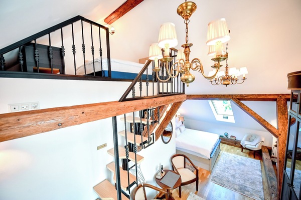 Attic Triple Room, Hill View | Individually decorated, individually furnished, blackout drapes