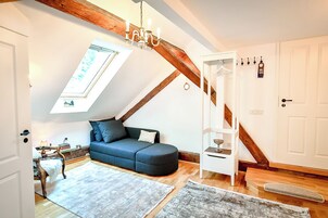 Attic Double Room, Hill View | Individually decorated, individually furnished, blackout drapes