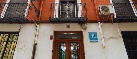 Façade de l’hébergement