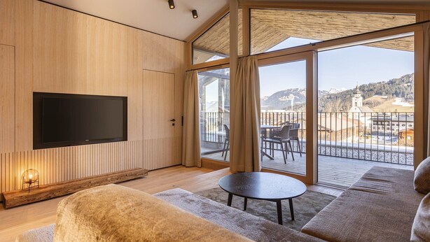 Smart TV - Apartment with 3 private terraces (Oberndorf in Tirol)