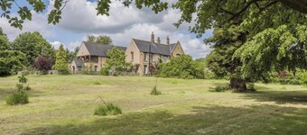 Cockayne Hatley Hall, a country house situated near to historic Cambridge