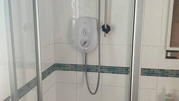 Shower, hair dryer