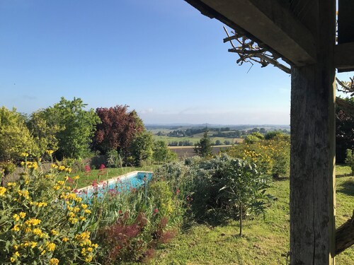 Le clos des mésanges Panoramic view and absolute calm