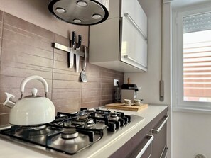 Kühlschrank, Ofen, Herdplatte, Geschirrspüler