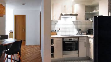 Kühlschrank, Ofen, Herdplatte, Geschirrspüler