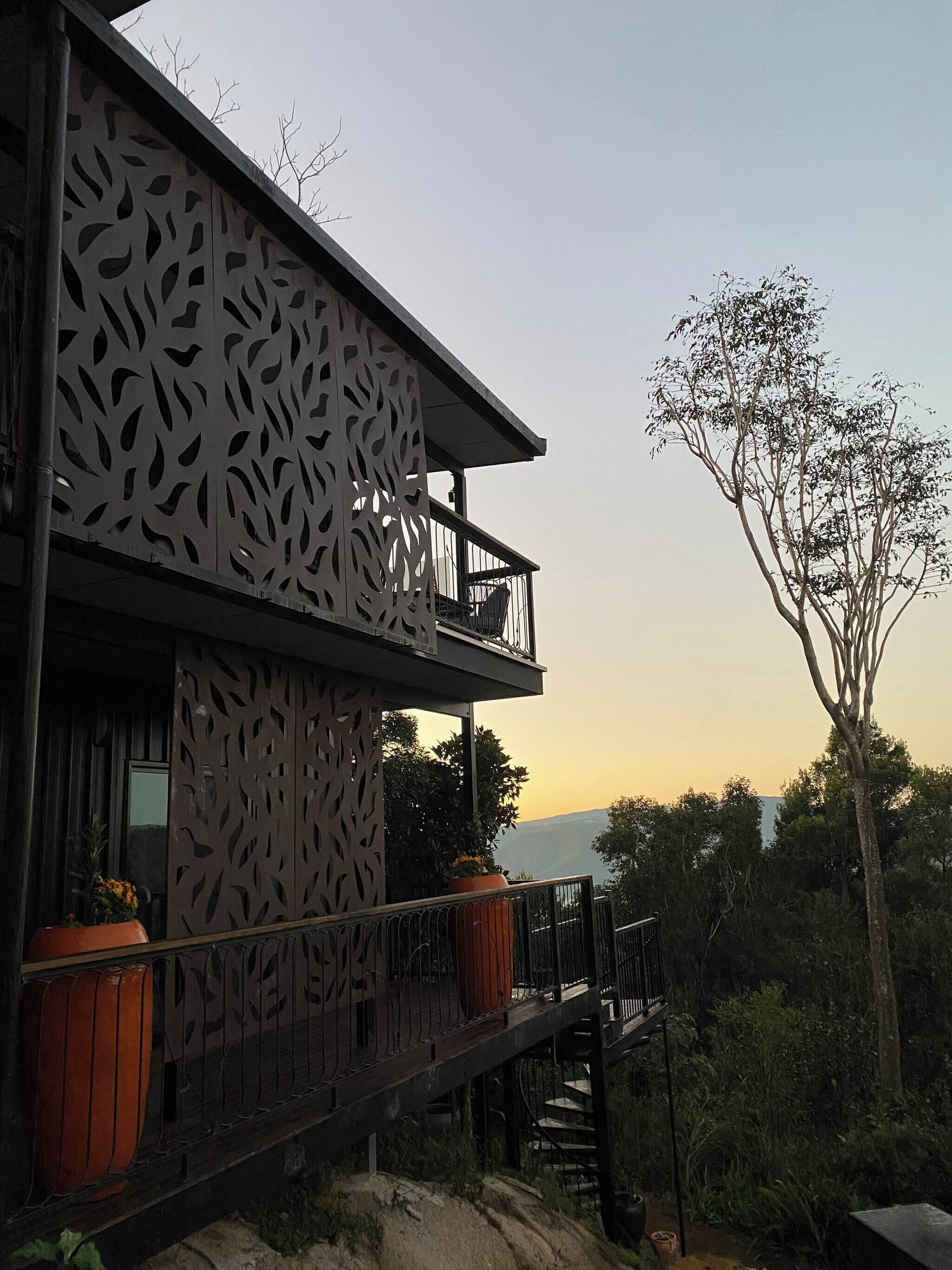 Mökki, 1 makuuhuone, tupakointi sallittu, parveke | Ulkopuoli