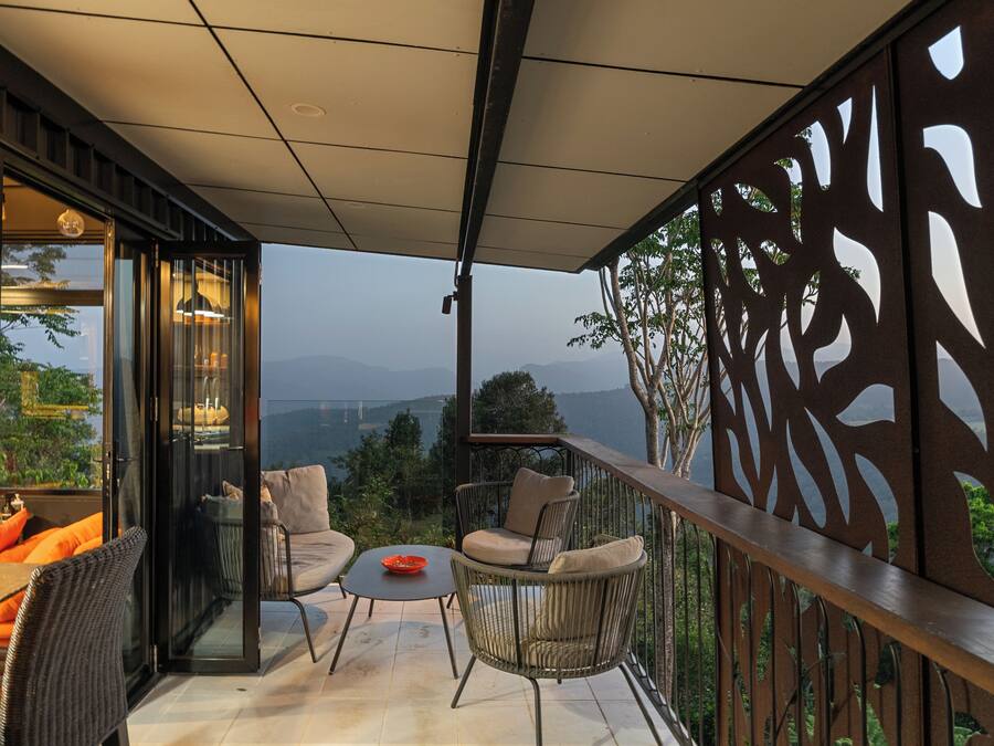 Baita, 1 camera da letto, fumatori, balcone | Balcone