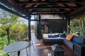 Cabin, 1 Bedroom, Smoking, Balcony | Terrace/patio - Cabane Treehouse Retreat With Mountain Views (Beechmont)