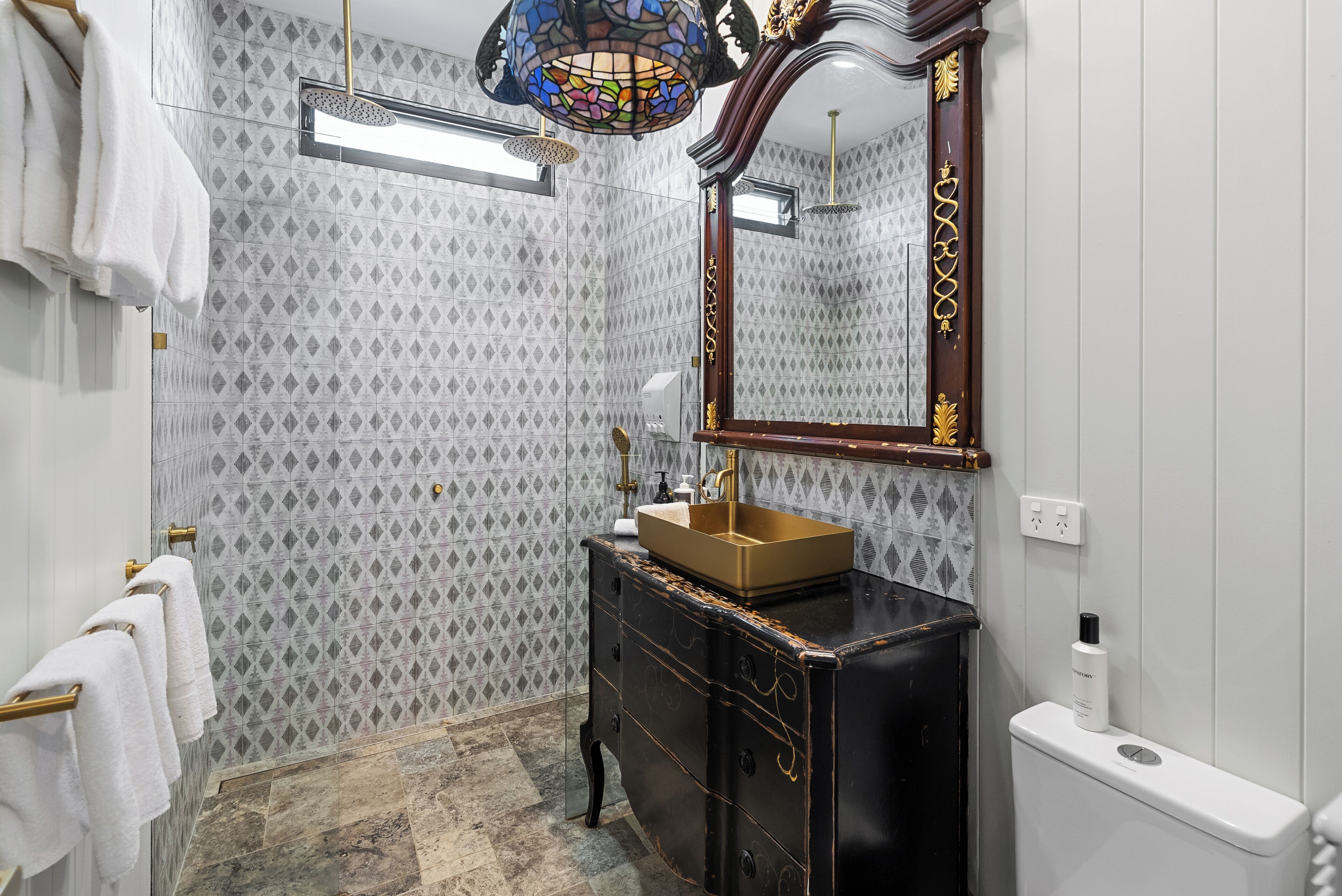 Cabin, 1 Bedroom, Smoking, Balcony | Bathroom