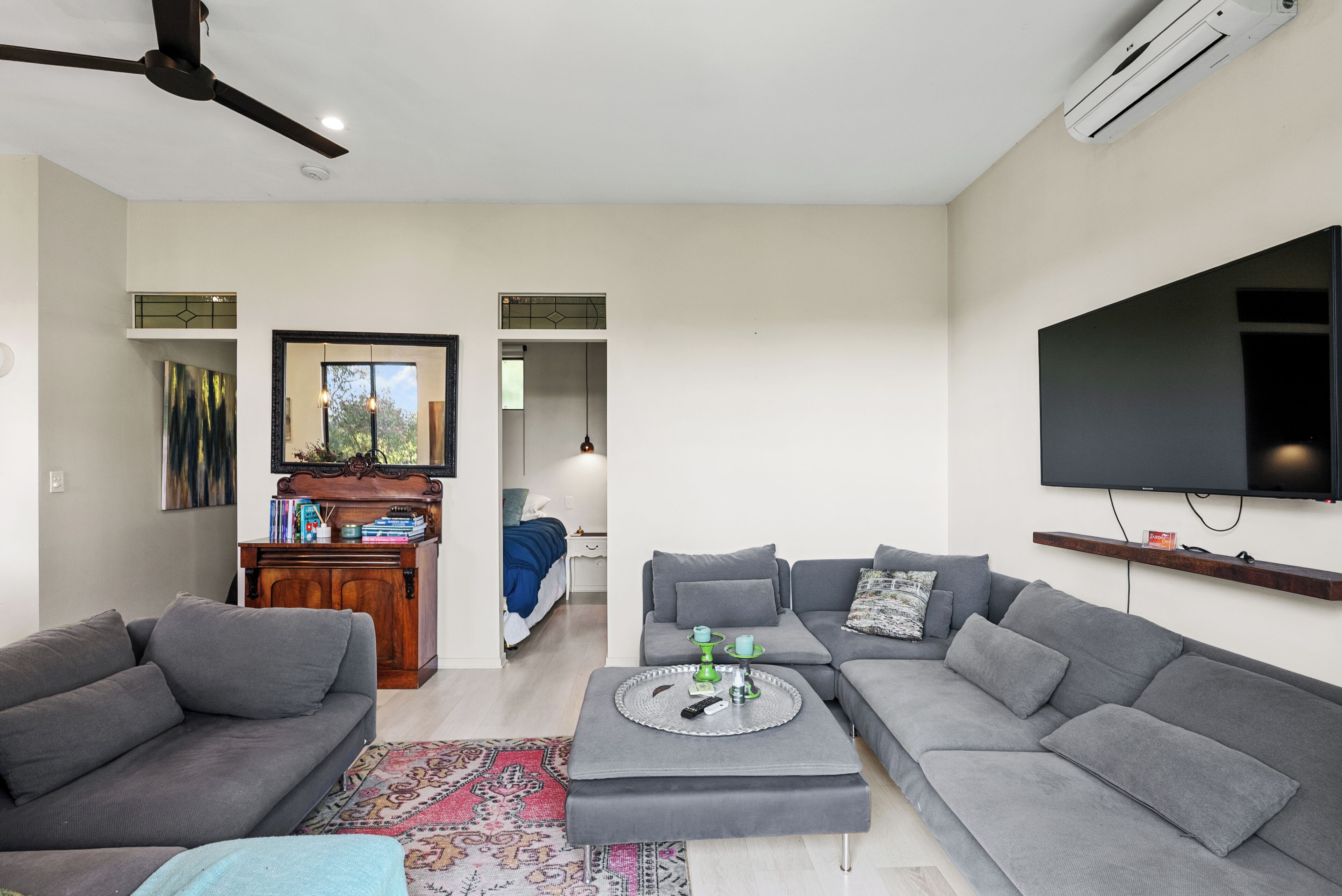 Cabana, 1 quarto, para fumantes, vista para a montanha | Sala de estar