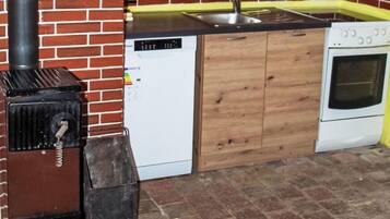 Microwave, oven, dishwasher
