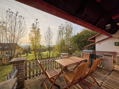 Wonderful private villa for 7 people with WIFI, terrace and pets allowed