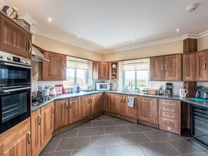 Microwave, oven, dishwasher, toaster