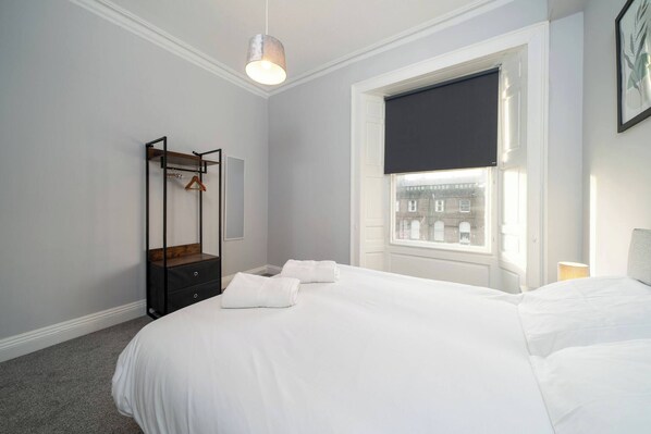 2 bedrooms, iron/ironing board, travel crib, free WiFi