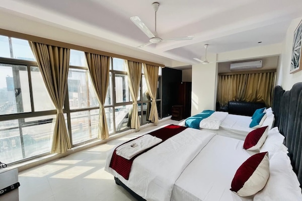 Family Double Room | Desk, laptop workspace, WiFi (free)