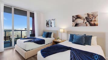 Desk, iron/ironing board, travel cot, WiFi