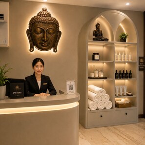 Reception della spa