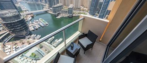 奢華開放式客房, 海濱風景 | 陽台