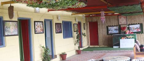 Fassade der Unterkunft